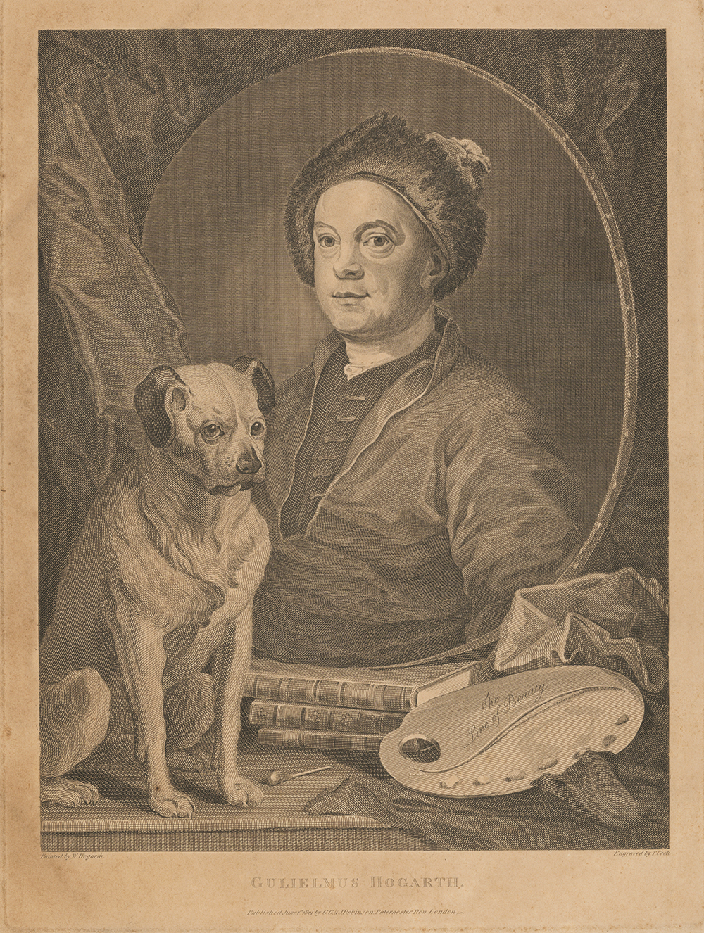 Painter and his Pug